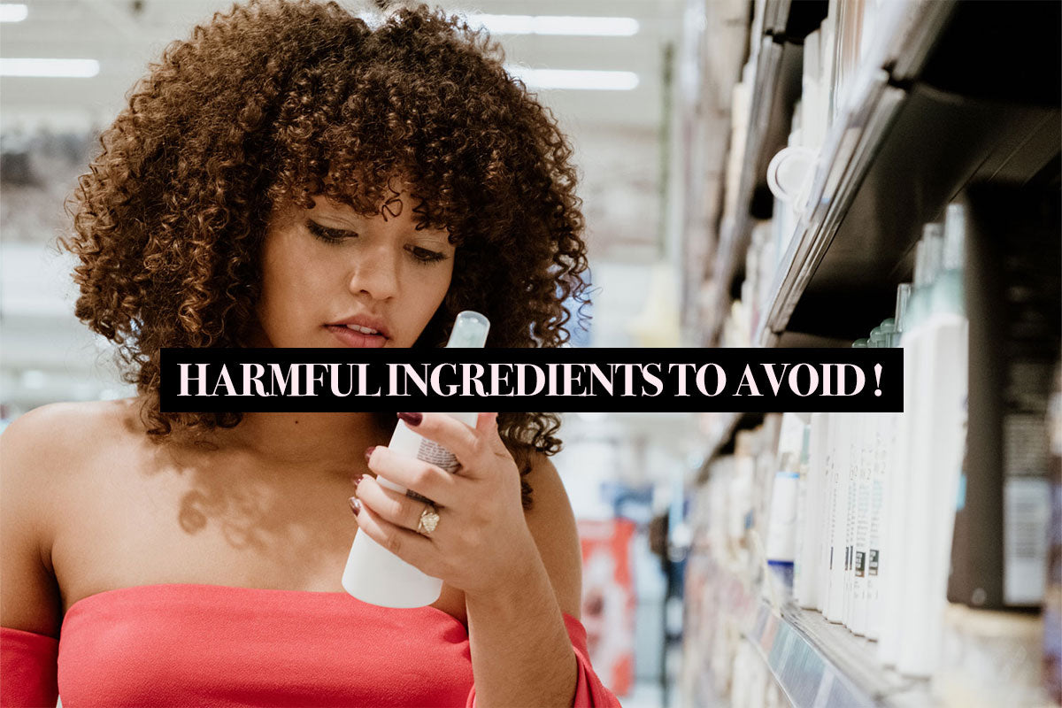 5 Harmful Ingredients to Avoid in Curly Hair Products